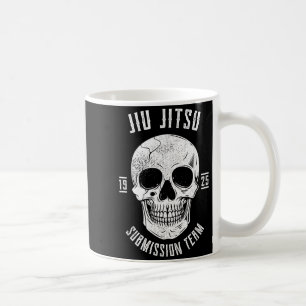 Skeleton Head Brazilian Jiu Jitsu Coffee Mug
