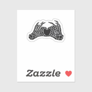 Skeleton Heart Hands - Classic