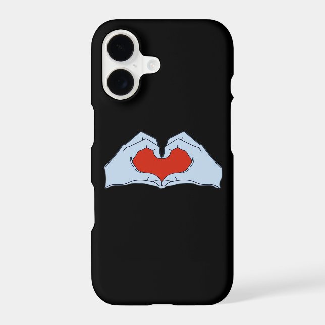 Skeleton Heart Hands Classic Basic Halloween Style (Back)