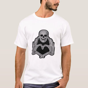 Skeleton Heart Hands Classic T-Shirt