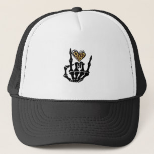 Skeleton Heart Hands Classic Trucker Hat