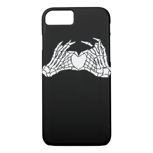 Skeleton Heart Hands - Light Case-Mate iPhone Case (Back)