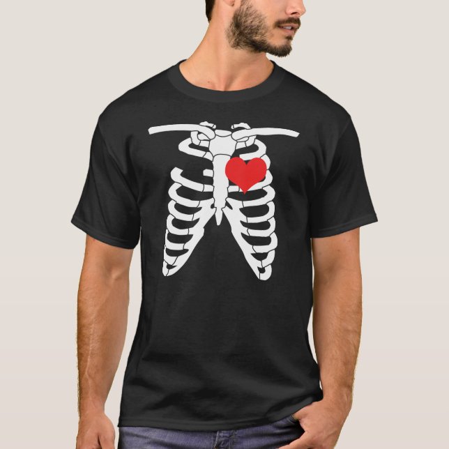 Skeleton Heart T-Shirt (Front)