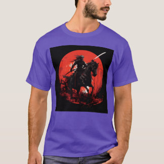 Skeleton horse Human skeleton Horse ridingSword T-Shirt