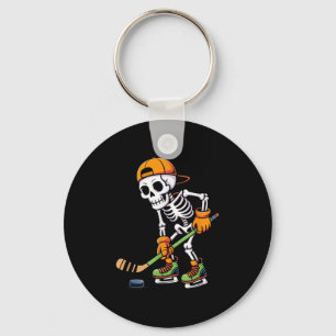Skeleton Ice Hockey Halloween Costume Men Boys Hoc Key Ring