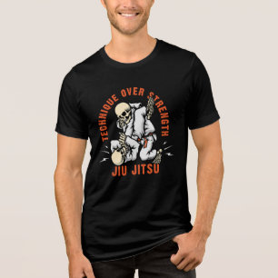 Skeleton Jiu Jitsu Tri-Blend Shirt
