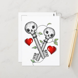 Skeleton Keys Postcard