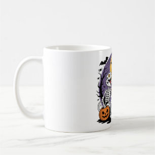 Skeleton Lizards Halloween Beer Cheers Coffee Mug