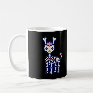 Skeleton Llama Halloween Coffee Mug