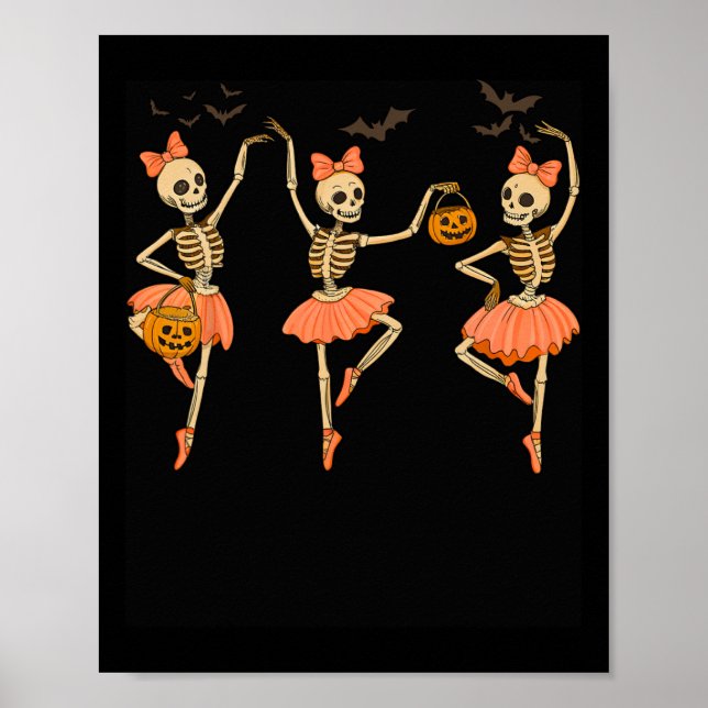 Skeleton Llet Positions  Poster (Front)