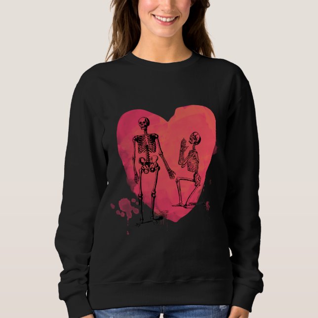 Skeleton Love Sweatshirt (Front)