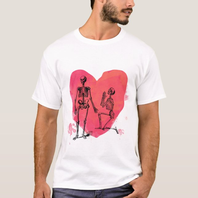 Skeleton Love T-Shirt (Front)