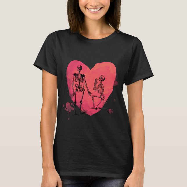 Skeleton Love T-Shirt (Front)