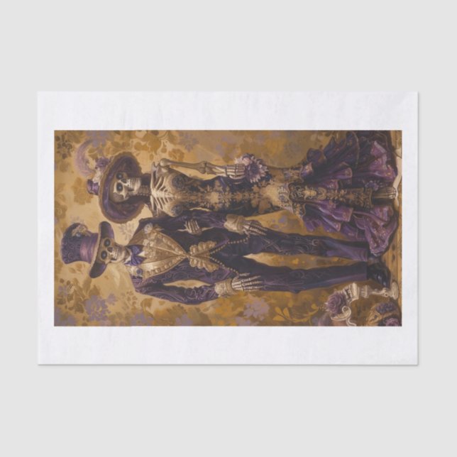 Skeleton Lyfe29 Tissue Paper (Front)