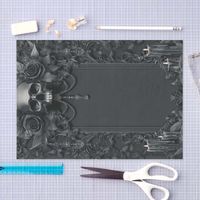 Skeleton Lyfe5 Tissue Paper (Craft)