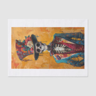 Skeleton Lyfe9  Tissue Paper