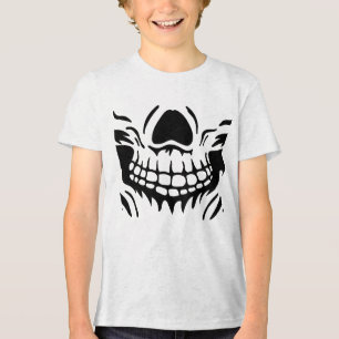 Skeleton Mouth Tri-Blend Shirt