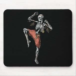 Skeleton Muay Thai Boxing Karate Kickboxing Martia Mouse Mat