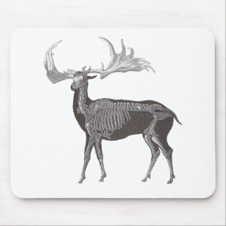 Skeleton of Irish Elk - Megaceros hibernicus Mouse Mat