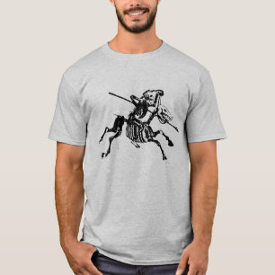Skeleton on Skeleton Horse T-Shirt