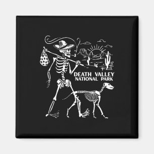 Skeleton Park Hiking Death Valley National Park Magnet