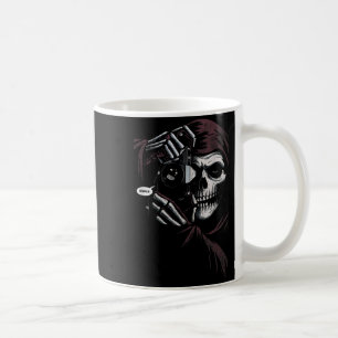 Skeleton Photographer Funny For Men Women Coffee Mug