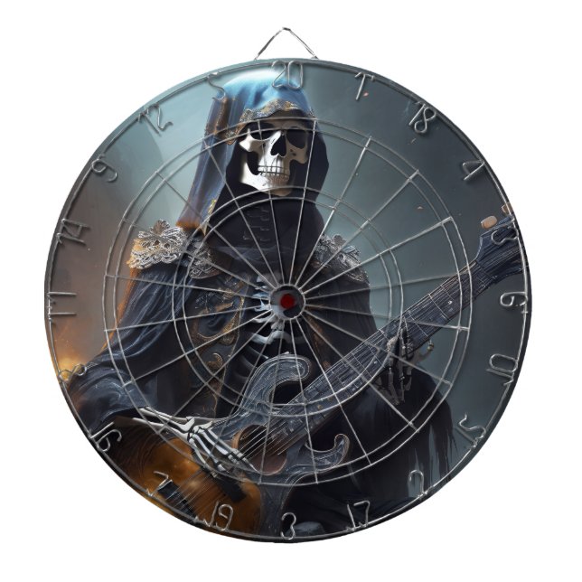 Skeleton  Play Dartboard (Front)