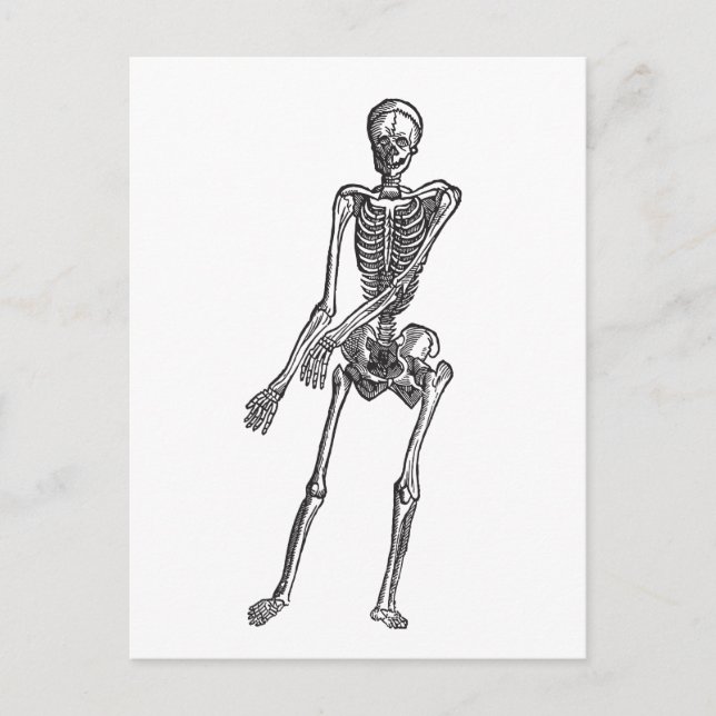 Skeleton Postcard (Front)