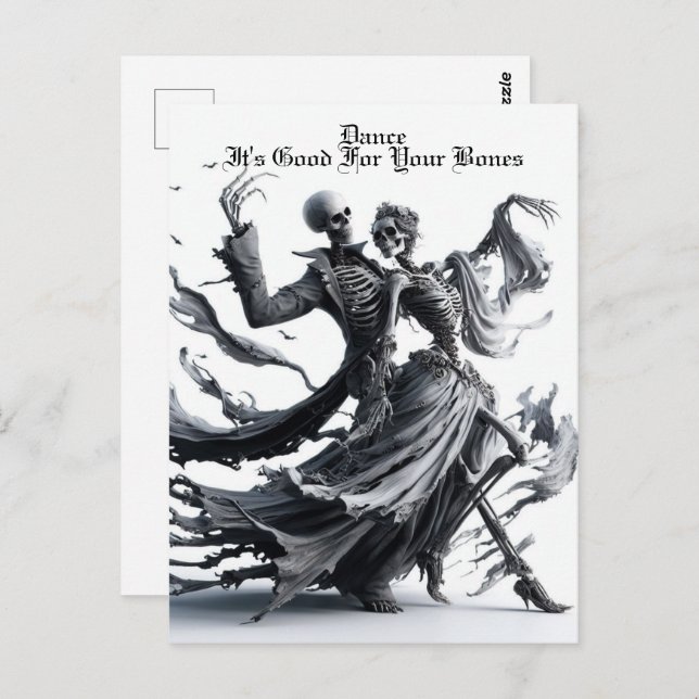 Skeleton Postcard (Front/Back)