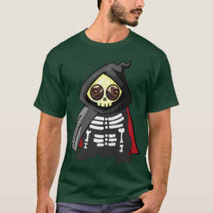 Skeleton Pug Cute Dog Halloween Costume Pugoween F T-Shirt
