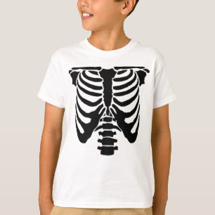 SKELETON - Rib Cage and Spinal Chord T-Shirt