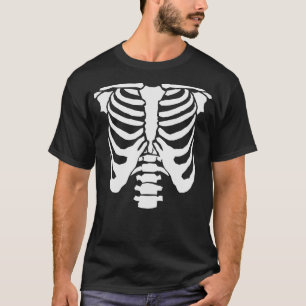 SKELETON - Rib Cage and Spinal Chord T-Shirt