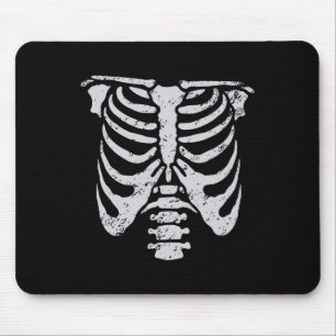Skeleton Rib Cage Easy Halloween Costume Ribcage S Mouse Mat