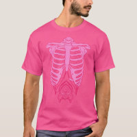 Skeleton Rib Cage With Bat Nu Goth Pastel Goth Aes