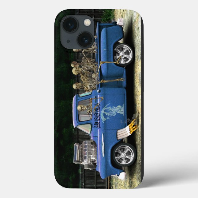 Skeleton Ride Case-Mate iPhone Case (Back)