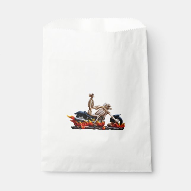 Skeleton Rider Favour Bags (Front)
