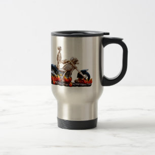 Skeleton Rider Travel Mug