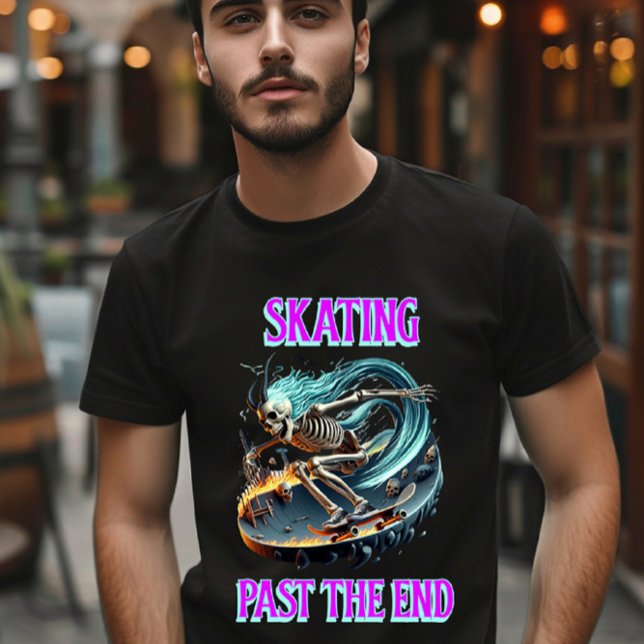 Skeleton Riding In Hell T-Shirt (Creator Uploaded)