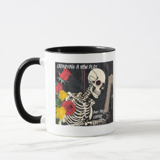 Skeleton & Roses Writer's Mug
