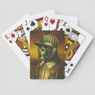 Skeleton Roundhead Playing Cards