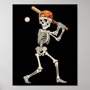Skeleton Sell Halloween Costume Funny Men Boys Kid Poster