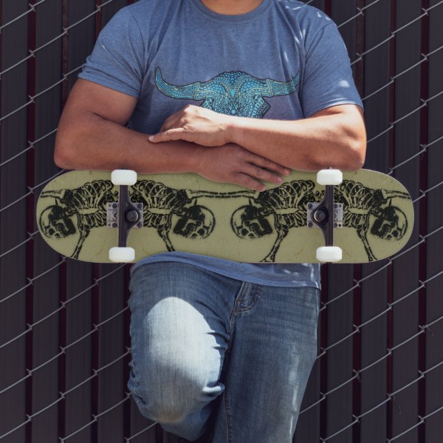Skeleton skateboard! skateboard (Outdoor 3)