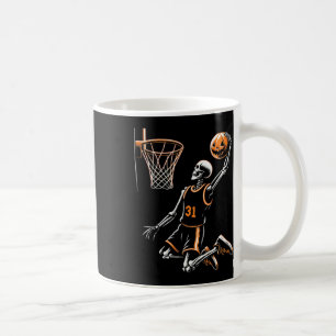 Skeleton Sketll Player Spooky For Halloween Coffee Mug