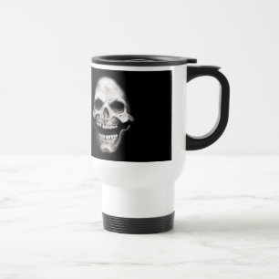 Skeleton Skull Travel Mug