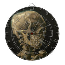 Skeleton Skull with Burning Cigarette by Van Gogh