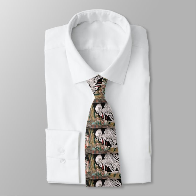 Skeleton Spector Necktie (Tied)
