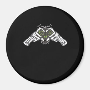 Skeleton Spider Heart Magnet