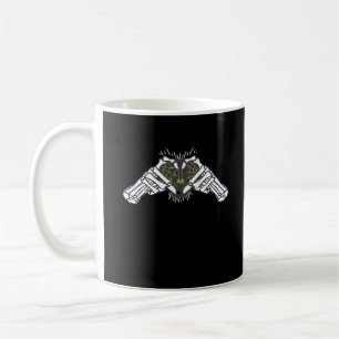 Skeleton Spider Heart Retro Classic Style Coffee Mug