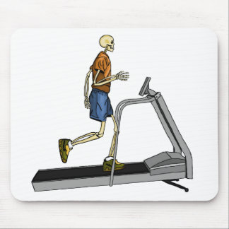 Skeleton Sport Fitness Mouse Mat