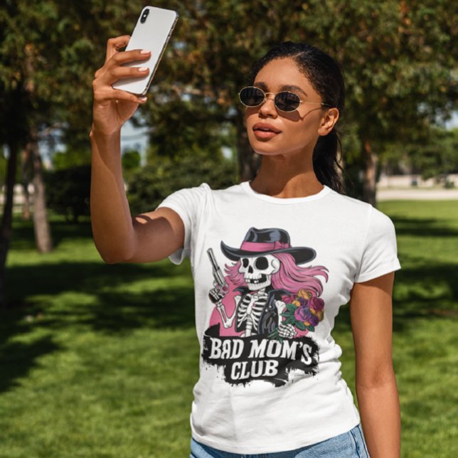 Skeleton Styling With a Gun T-Shirt (Creator Uploaded)